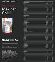 Radix Nutrition Original Meal Mexican Chilli (Plant Based) - 400 kcal - 9421907102764