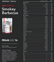 Radix Nutrition Original Meal Smokey Barbecue (Plant Based) - 400 kcal - 9421907102788