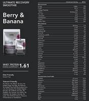 Radix Nutrition Ultimate Recovery Smoothie - Berry and Banana (1kg Bulk Bag) - 9421906205862