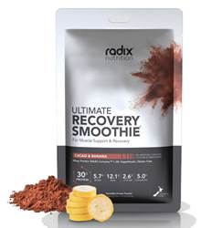 Radix Nutrition Ultimate Recovery Smoothie - Cacao and Banana V2 - 250 kcal (Single Serve)