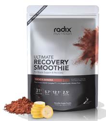 Radix Nutrition Ultimate Recovery Smoothie Plant-Based - Cacao and Banana (1kg Bulk Bag)