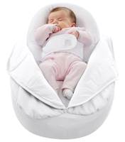 Ideal for covering and uncovering baby without wakening him.