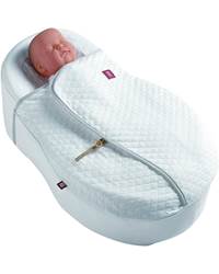Red Castle Quilted COCOONACOVER White 
