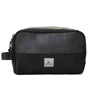 Featuring carry handle, multiple compartments and zip closure