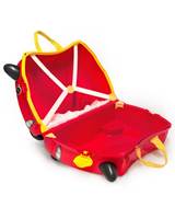Trunki Rocco Race Car - Ride on Suitcase / Carry-on Bag - Red - TR0321-GB01