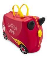 Trunki Rocco Race Car - Ride on Suitcase / Carry-on Bag - Red - TR0321-GB01