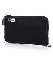 Samsonite Antimicrobial Zippered Mask Pouch - Black / Grey