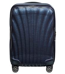  Samsonite C-Lite 55 cm Expandable 4-Wheel Cabin Spinner Luggage - Midnight Blue