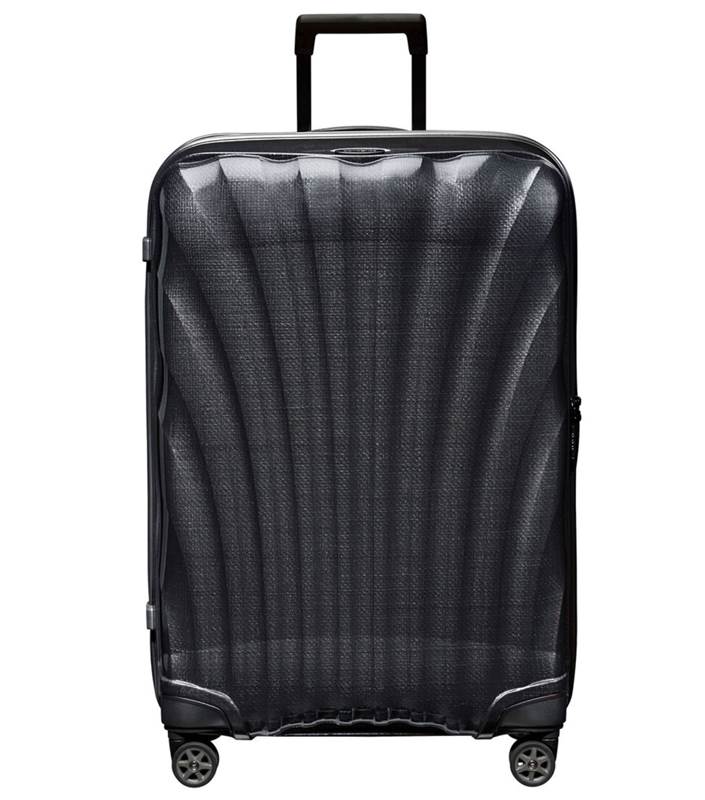 Samsonite C-Lite 75 cm 4 Wheel Spinner Luggage - Black