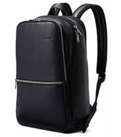 Samsonite Classic Leather 14.1" Laptop Backpack - Black
