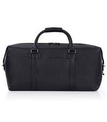 Samsonite Classic Leather Carry-On Duffle - Black
