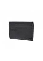 Samsonite DLX Leather Wallet - Card and Note Holder with 4 RFID Credit Card Slots - Black - 91523-1041
