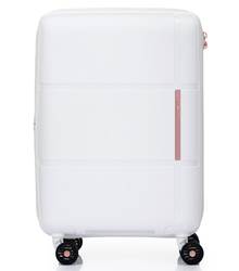 Samsonite Interlace 55 cm Expandable Cabin Spinner Luggage - White