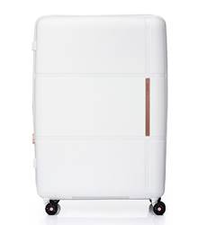 Samsonite Interlace 81 cm Expandable Spinner Luggage - White
