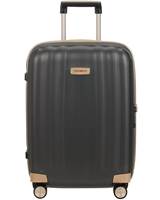 Samsonite Lite-Cube Prime Luggage : 55 cm 4 Wheel Spinner Carry-On - Matt Graphite - 115672-4804