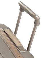 Samsonite Lite-Cube Prime Luggage : 55 cm 4 Wheel Spinner Carry-On - Matt Ivory Gold - 115672-4432