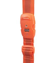 Samsonite Luggage Strap with TSA Lock (50mm) - Orange