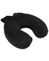 Samsonite Memory Foam Pillow with Pouch - Black