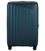 Samsonite Nuon 75 cm Expandable Spinner Luggage - Matt Petrol Blue