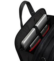 15.6" laptop compartment and tablet pocket