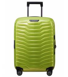 Samsonite Proxis 55cm Expandable 4 Wheel Cabin Spinner Luggage - Lime