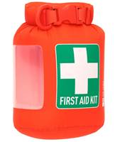 Easily identifiable first aid kit with clear TPU window to find what you need fast