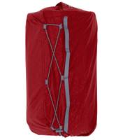 Generously-sized stuff sack with drawcords makes it easy to pack up your mat, then compress!**Updated model only**