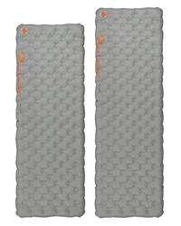 Sea to Summit Ether Light XT Insulated Rectangular Sleeping Mat with Airstream Pumpsack - Grey