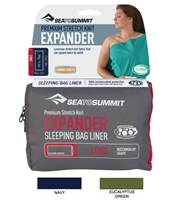 Sea to Summit Expander Sleeping Bag Liner - Stretch Poly-Cotton - Long