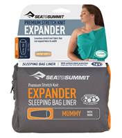 Sea to Summit Expander Sleeping Bag Liner - Stretch Poly-Cotton - Mummy with Hood