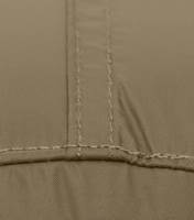 Reinforced stitching on all stress points and overlocked fabric edges for added strength
