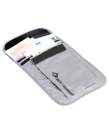 Sea to Summit Neck Wallet with RFID - High Rise Grey