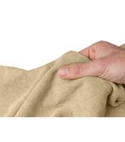 Blended microfiber for soft terrycloth feel 