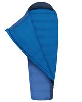 Two-way #5 YKK side and separate foot zip allows bag to double as a quilt and provides extra ventilation options