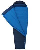 Two-way #5 YKK side and separate foot zip allows bag to double as a quilt and provides extra ventilation options