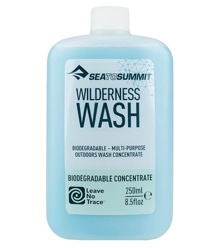 Sea to Summit : Wilderness Wash Travel Soap 250ml - Biodegradable, Multi-purpose Outdoors Wash Concentrate