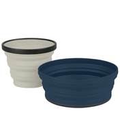 Sea to Summit X-Set - 2 Piece Bowl and Mug Set with Pouch - Navy