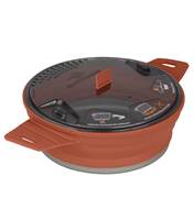 The X-Pot is made with a hard-anodised aluminium base and silicone side walls and is perfect for preparing all your camp meals with ease