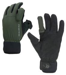 Sealskinz Waterproof All Weather Sporting Glove - Olive Green / Black