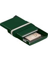 Secrid Cardslide Compact Wallet - Green (Open)
