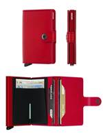 Secrid : Mini wallet - Compact Wallet - Red Red - SC5878