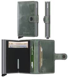 Secrid Miniwallet Compact RFID Wallet - Vintage Sage