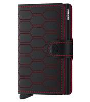 Secrid Miniwallet Fuel - Compact Wallet - Black / Red