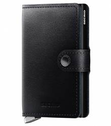 Secrid Premium Miniwallet Compact RFID Wallet - Dusk Black