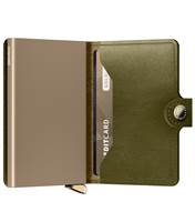 Made from soft high-quality leather with anodised aluminium card protector