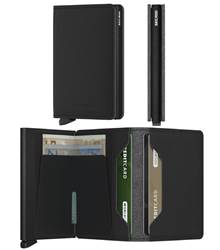 Secrid Slimwallet Compact RFID Wallet - Yard Powder Black