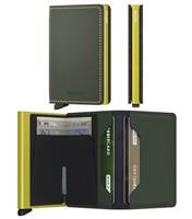 Secrid Slimwallet - Compact Wallet - Matte Green / Lime