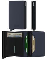 Secrid Slimwallet - Compact Wallet - Matte Leather - Night Blue - SC7308