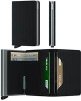 Secrid Slimwallet Compact Travel Wallet - Optical - Black Titanium