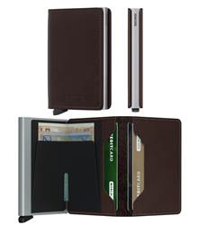 Secrid Slimwallet Original Compact Wallet - Dark Brown